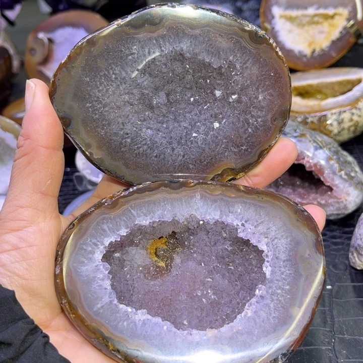 未镶嵌水晶珠宝半成品