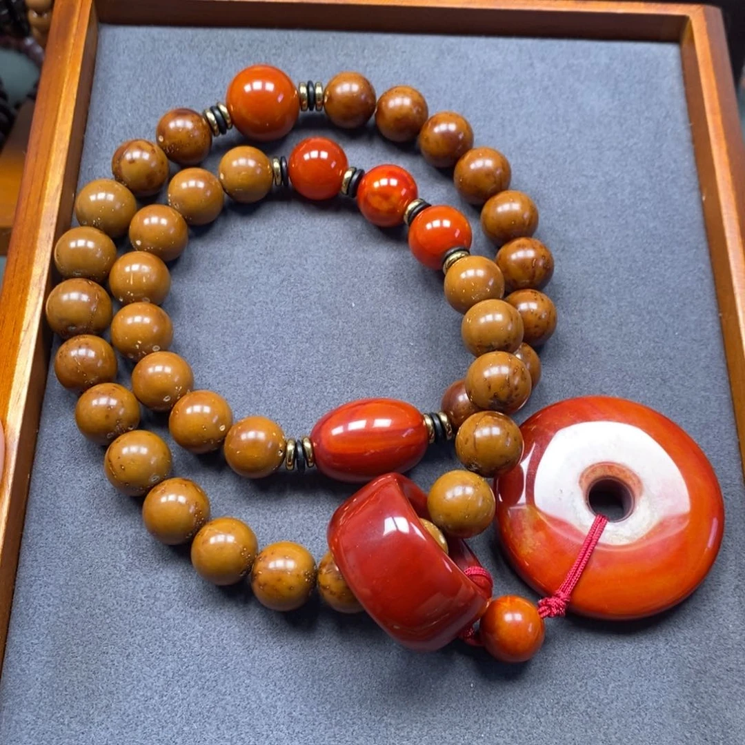 菩提吊坠紫金鼠菩提