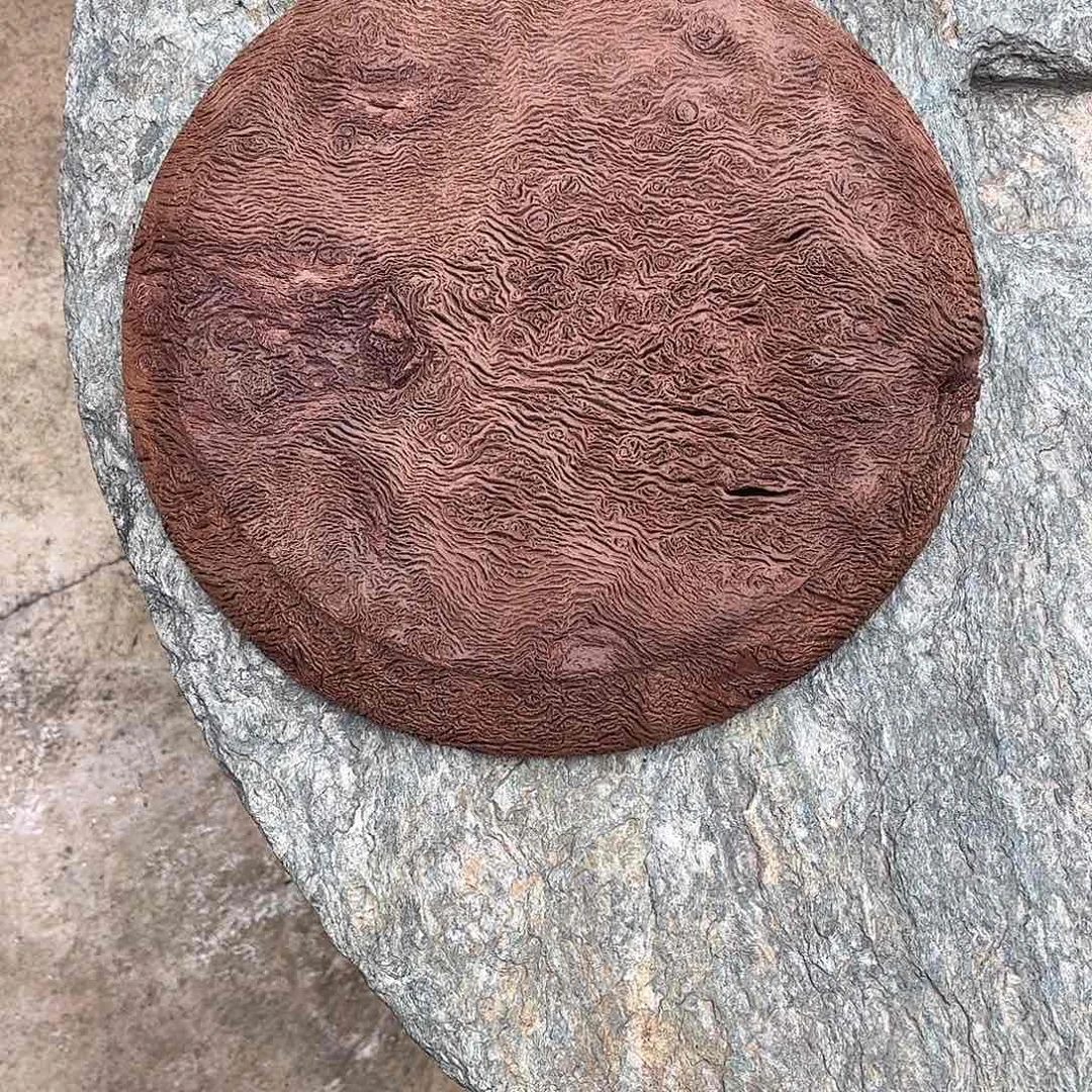 有机玻璃铁栎木盘子干泡台