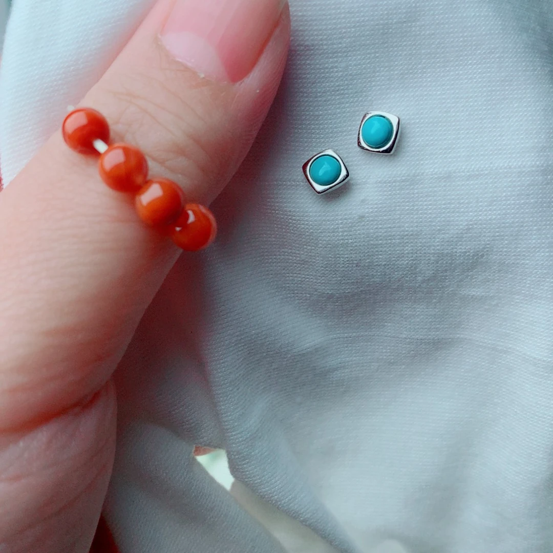 南红玛瑙银S925镶嵌珠宝奇石