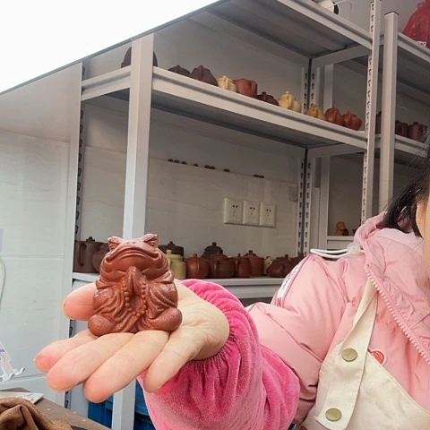 朱泥蟾仙茶宠茶宠