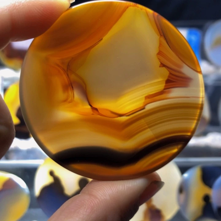 合金玛瑙/玉髓珠宝奇石30