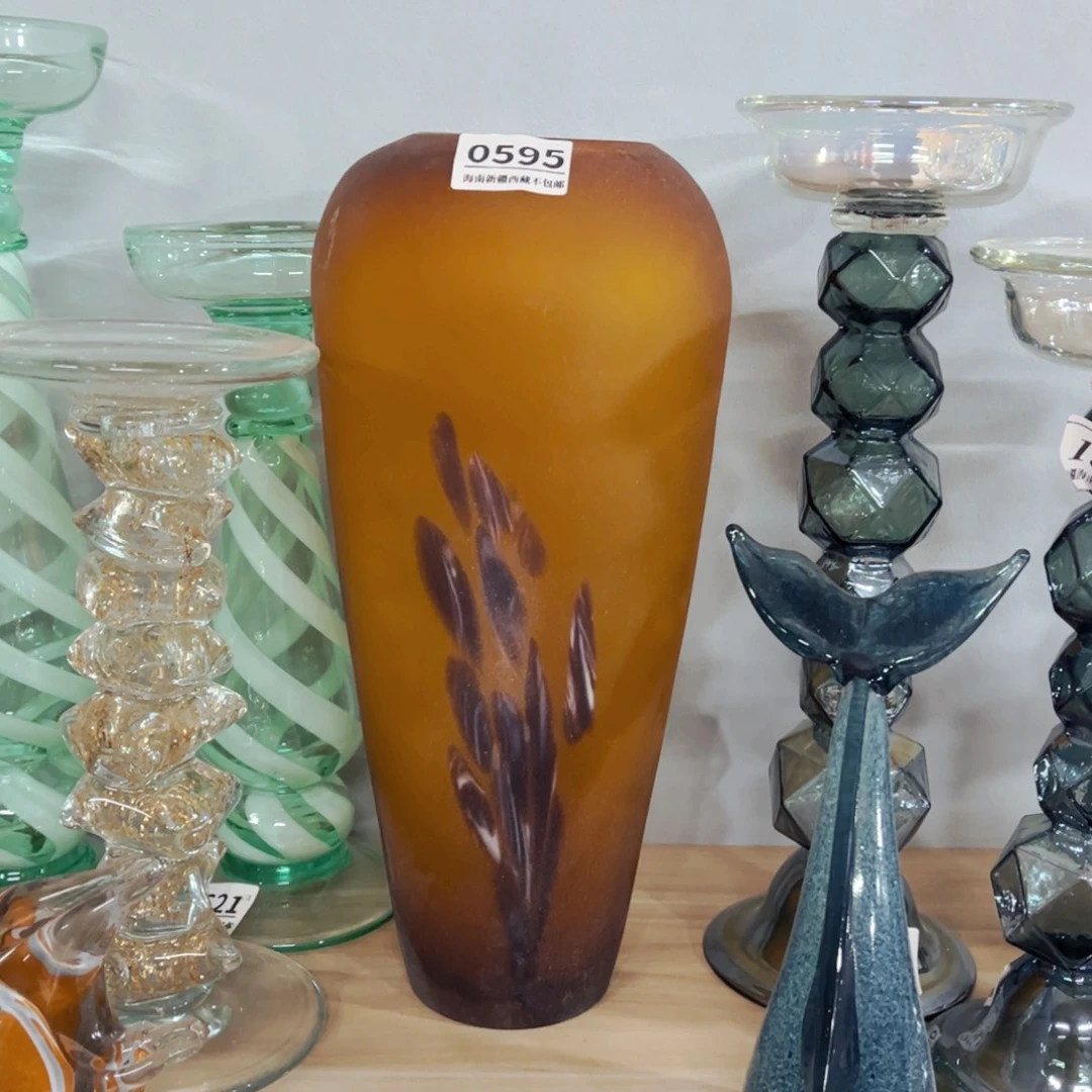 琉璃0595花瓶摆件