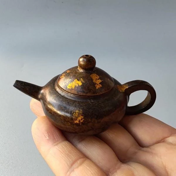 复古迷你手把壶工艺品摆件