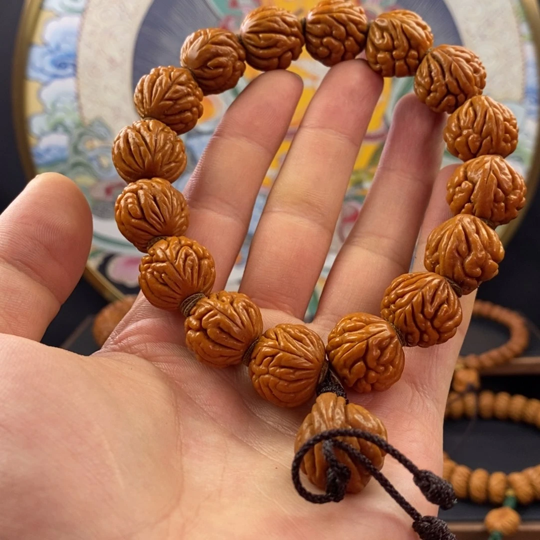 桃核手串18豹子头手串