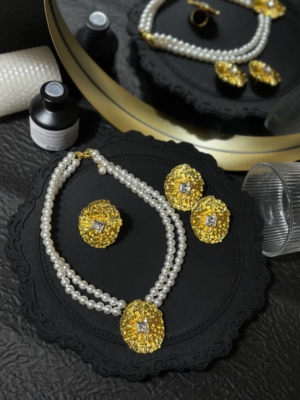 钛钢项链 LARVINA聚会必备款项链套装