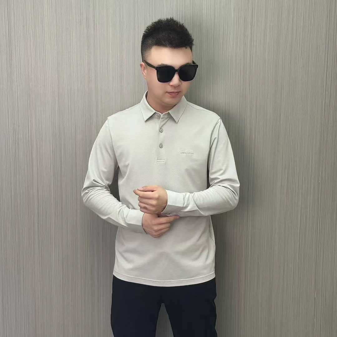 【7119】秋冬新款 男士T恤POLO衫 商务净版 简约百搭 休闲舒适