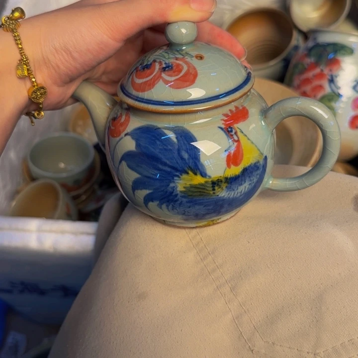 瓷片景德镇陶瓷手工手绘