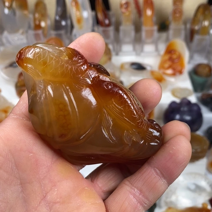 用***心未镶嵌吊坠(赠链)玛瑙/玉髓
