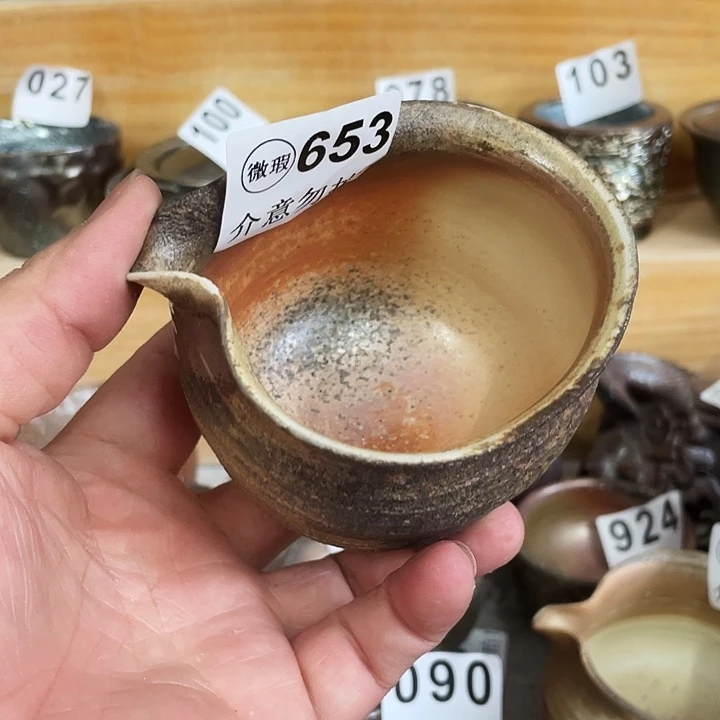 茶杯紫泥柴烧纯手工653