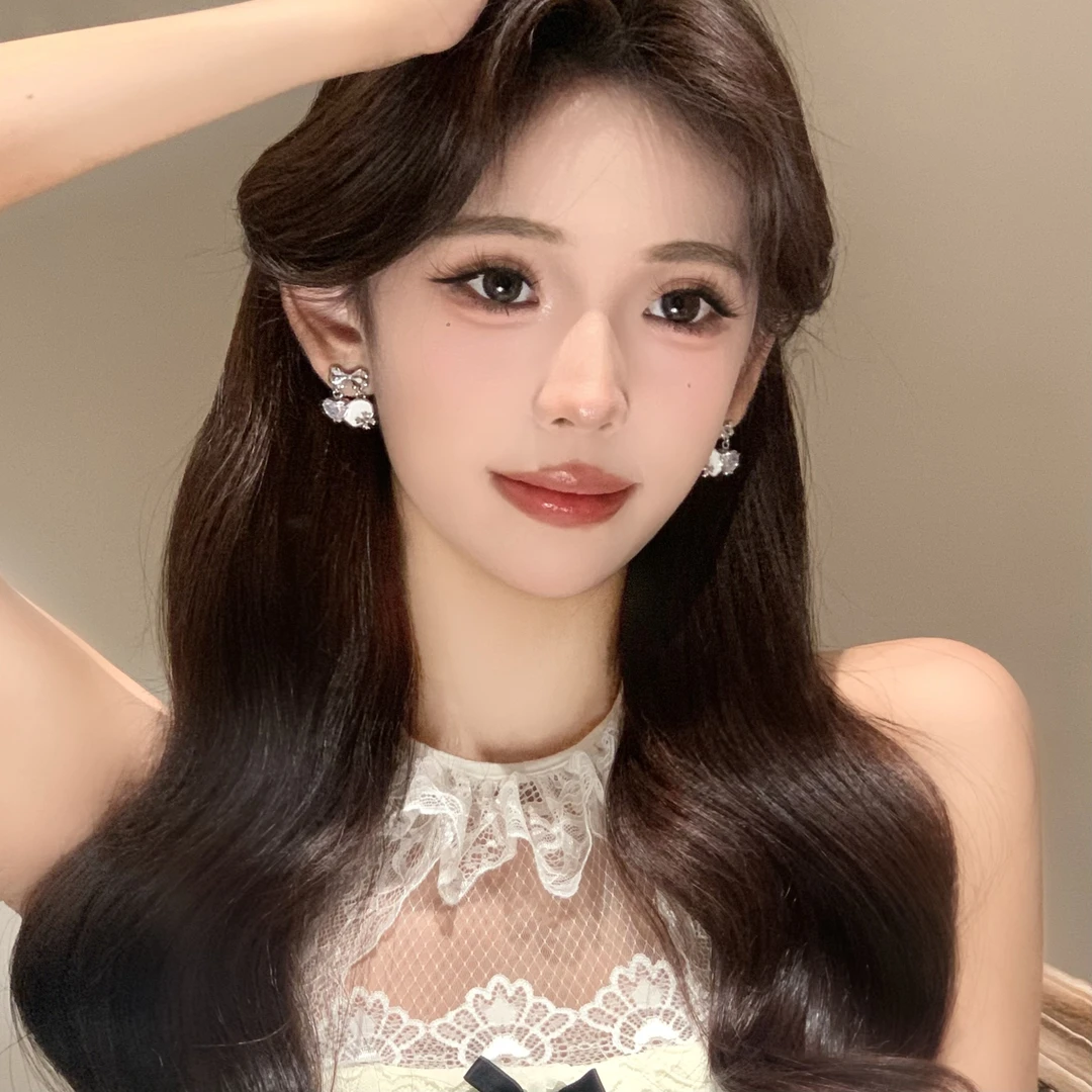 FULL GIRLISH耳环02433气质甜美蝴蝶耳钉耳饰