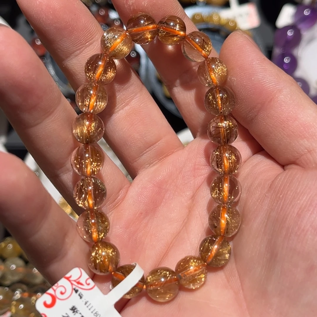 阿***游未镶嵌手链水晶发晶