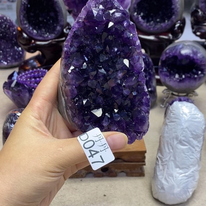 大型摆件（非配饰）未镶嵌紫晶