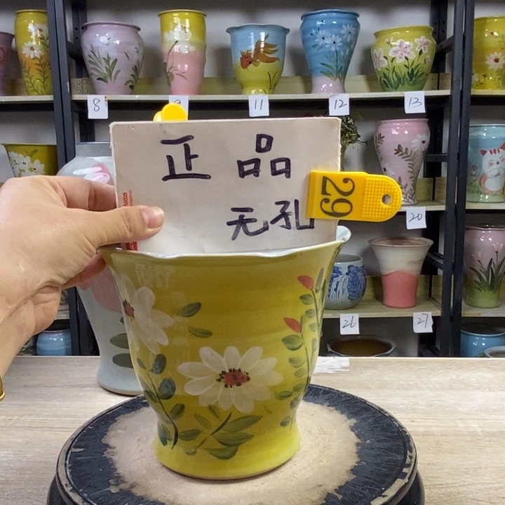 景德镇高温陶瓷花盆