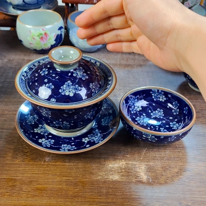 程****瓷片手工制作工艺精湛等