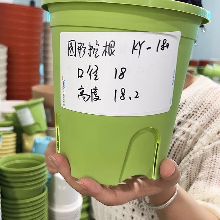 正品圆控口18高18绿色无托8只