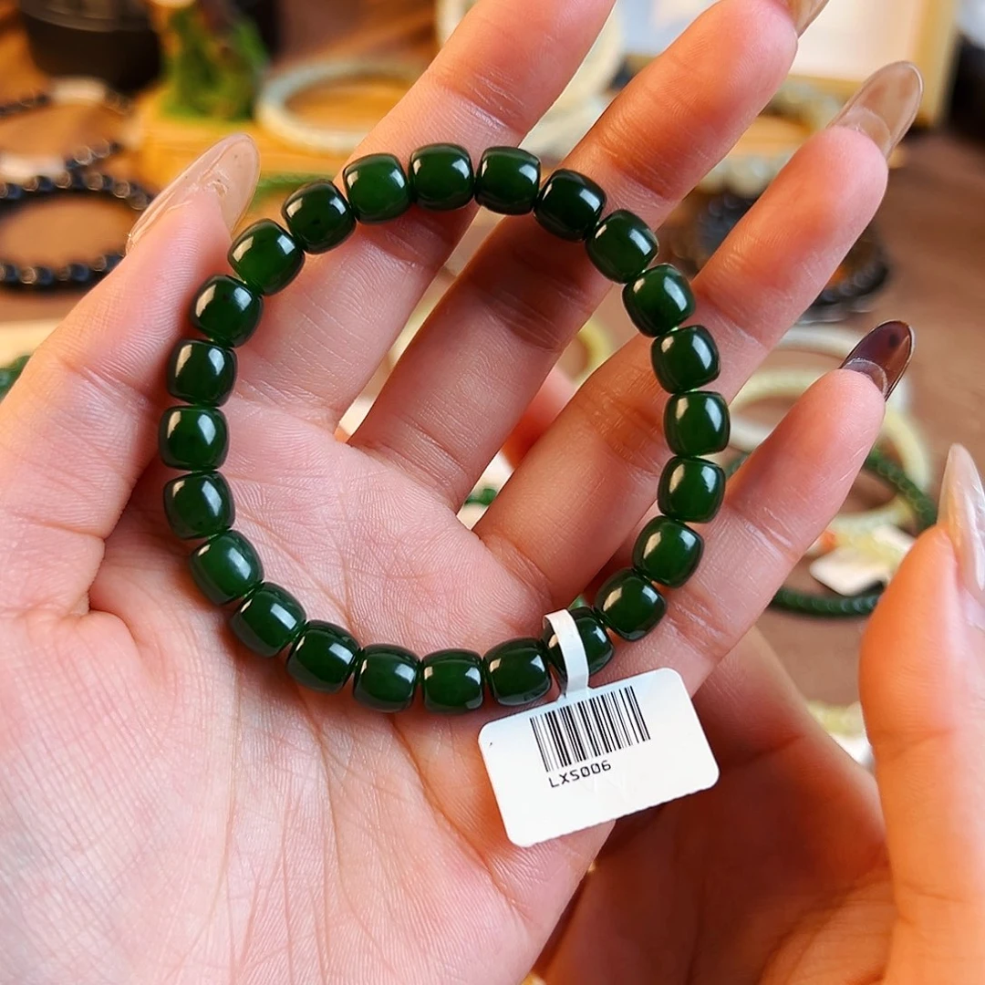 和田玉未镶嵌手串