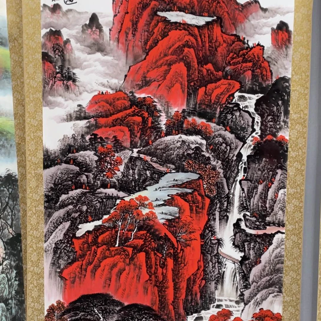 国画老师手笔手绘作品y