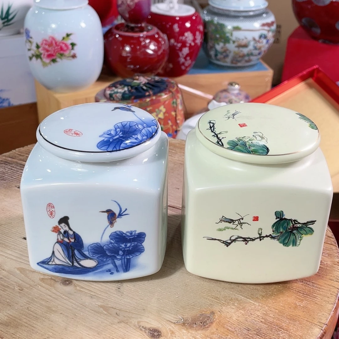 【闪购商品】罐陶瓷茶叶罐密封罐