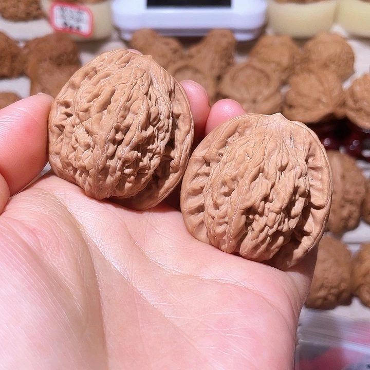 文玩核桃把件全品麦虎40尺