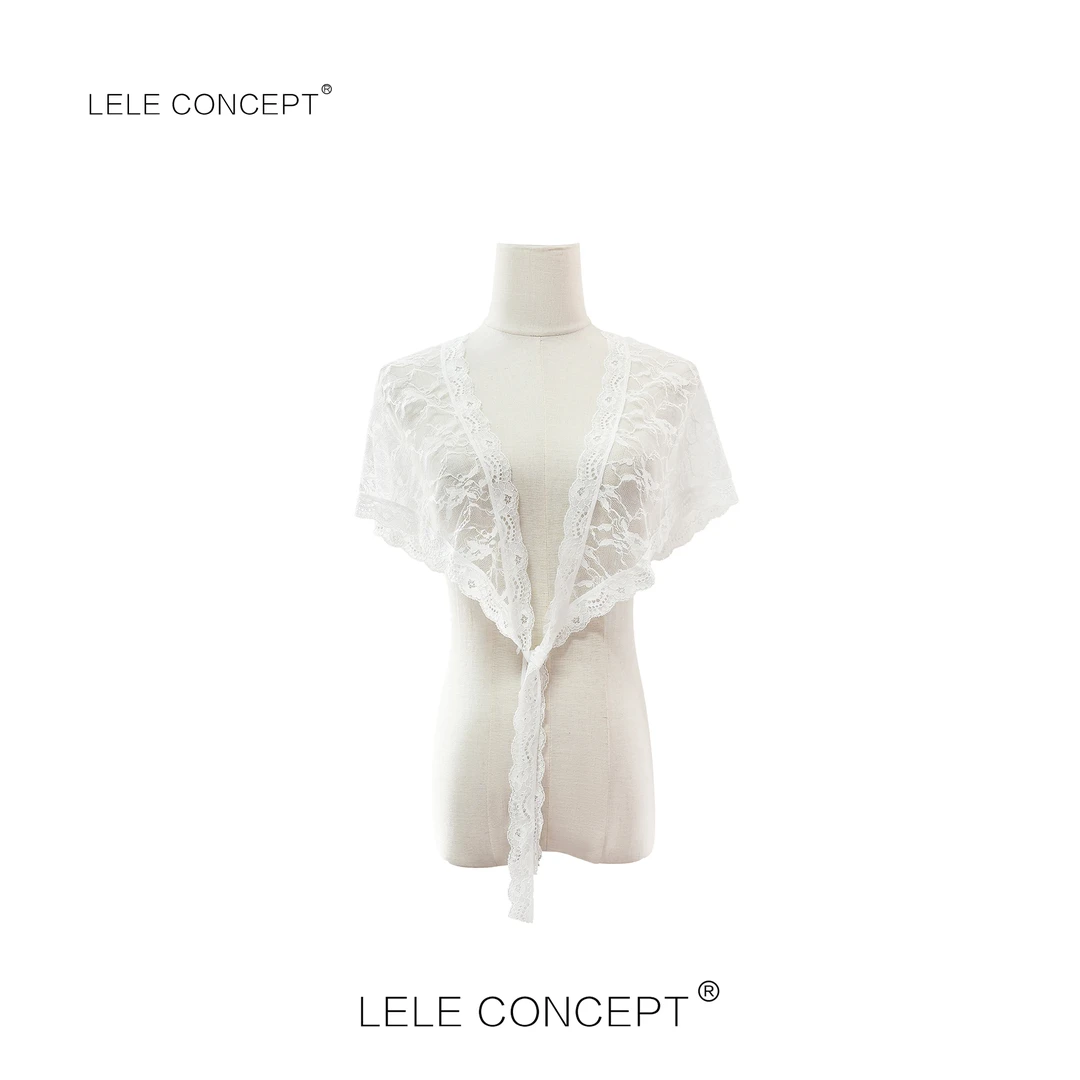 LELE CONCEPT丨蕾丝三角披肩WJ052