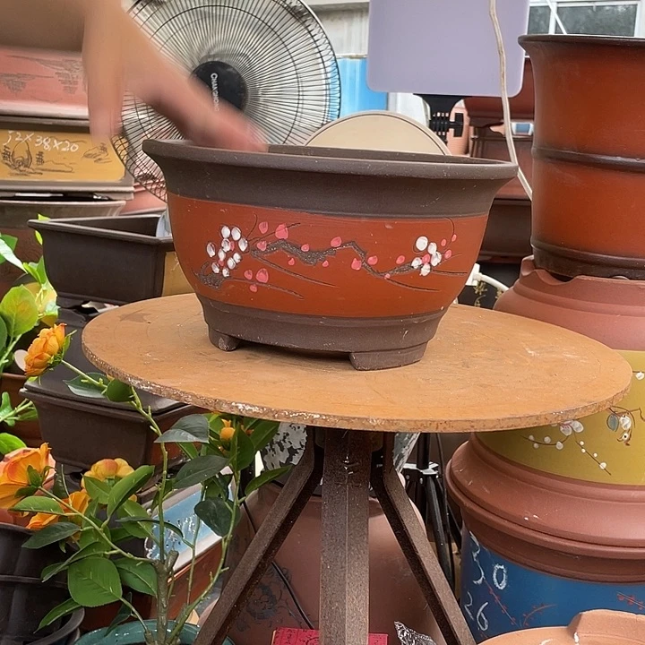红富贵点菜大花盆紫砂花盆