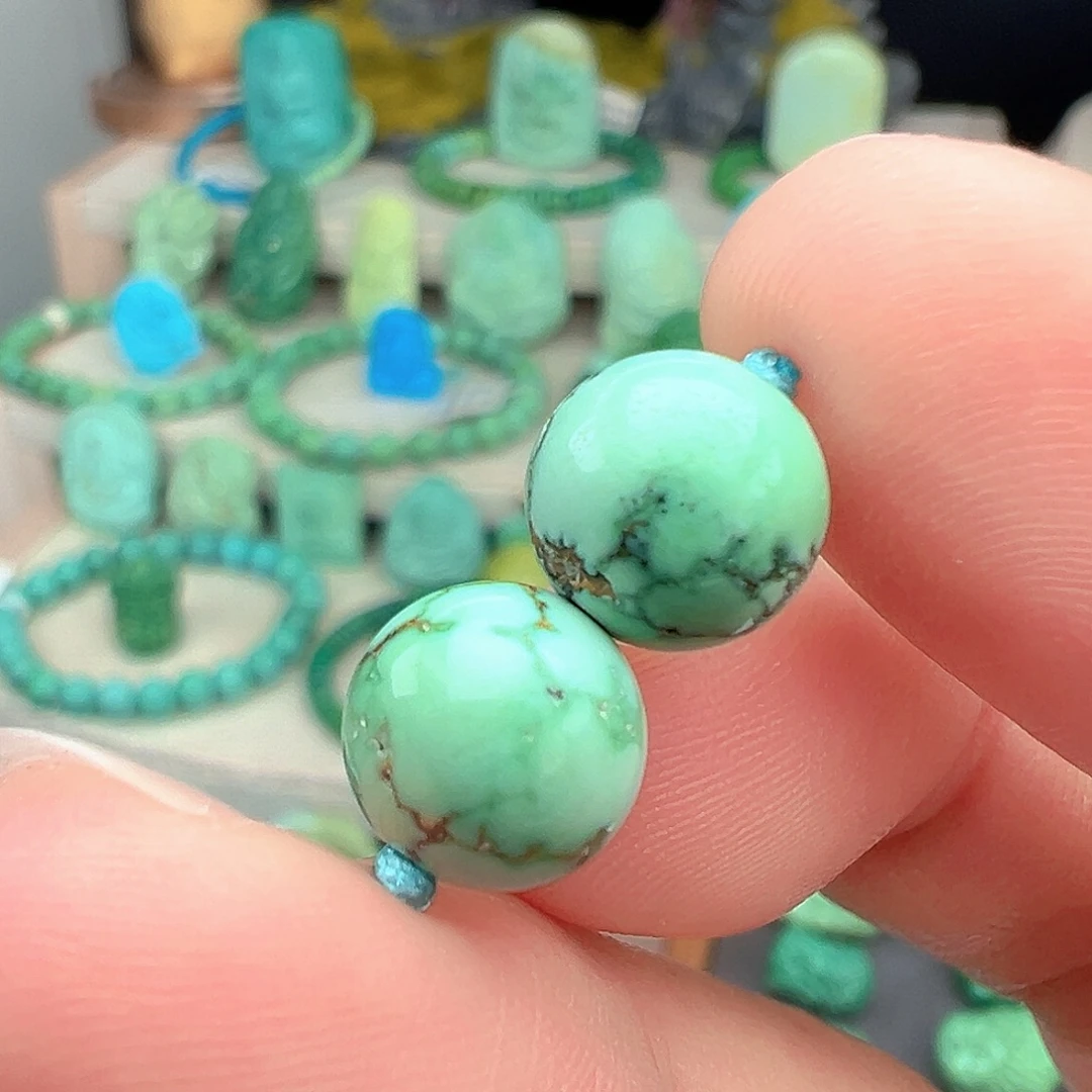 绿松石未镶嵌主播万珍