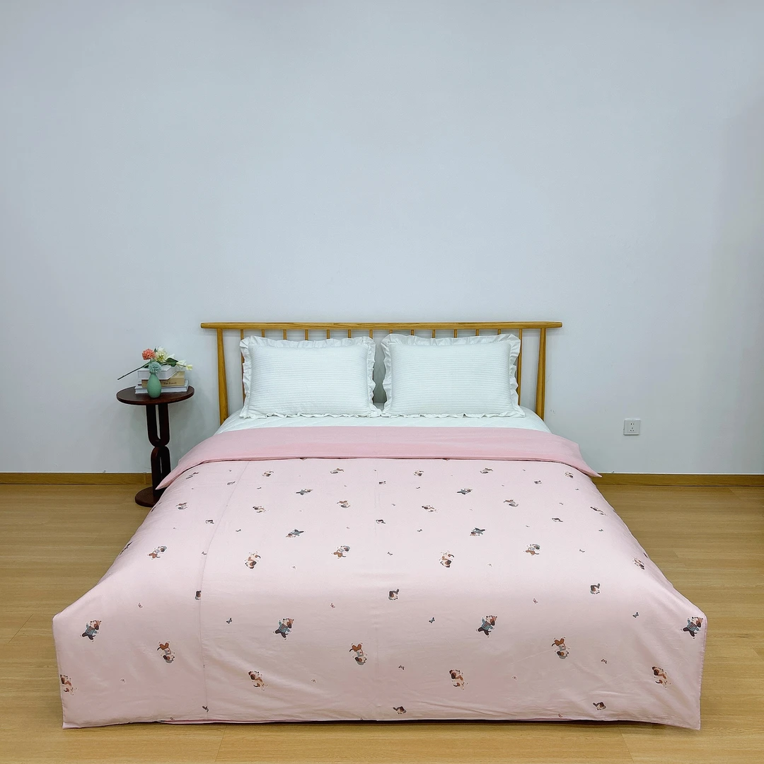 有瑟【奇妙世界】高端超柔软亲肤透气云小棉被罩一条