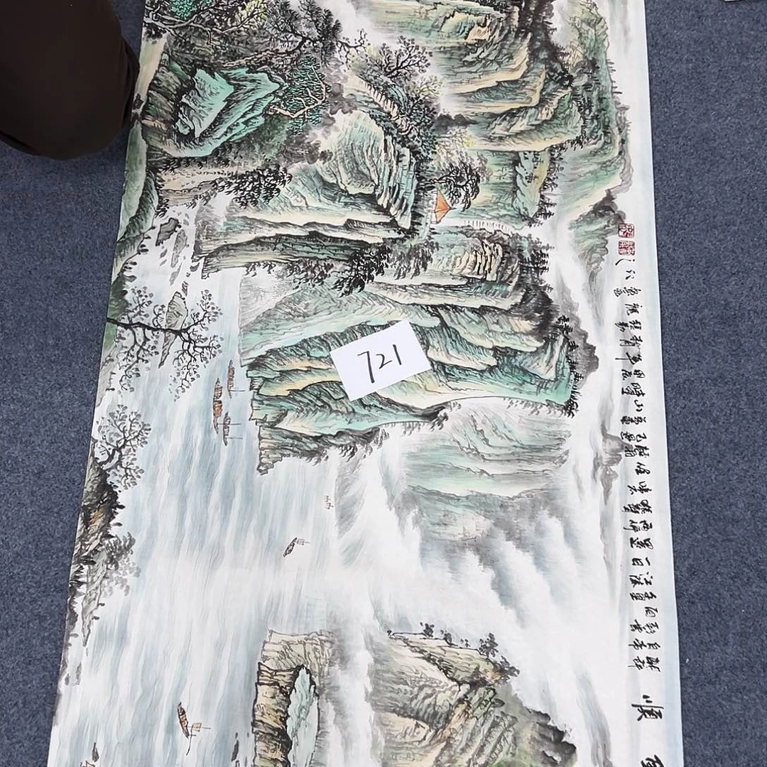 国画国画作品宣纸纯手绘