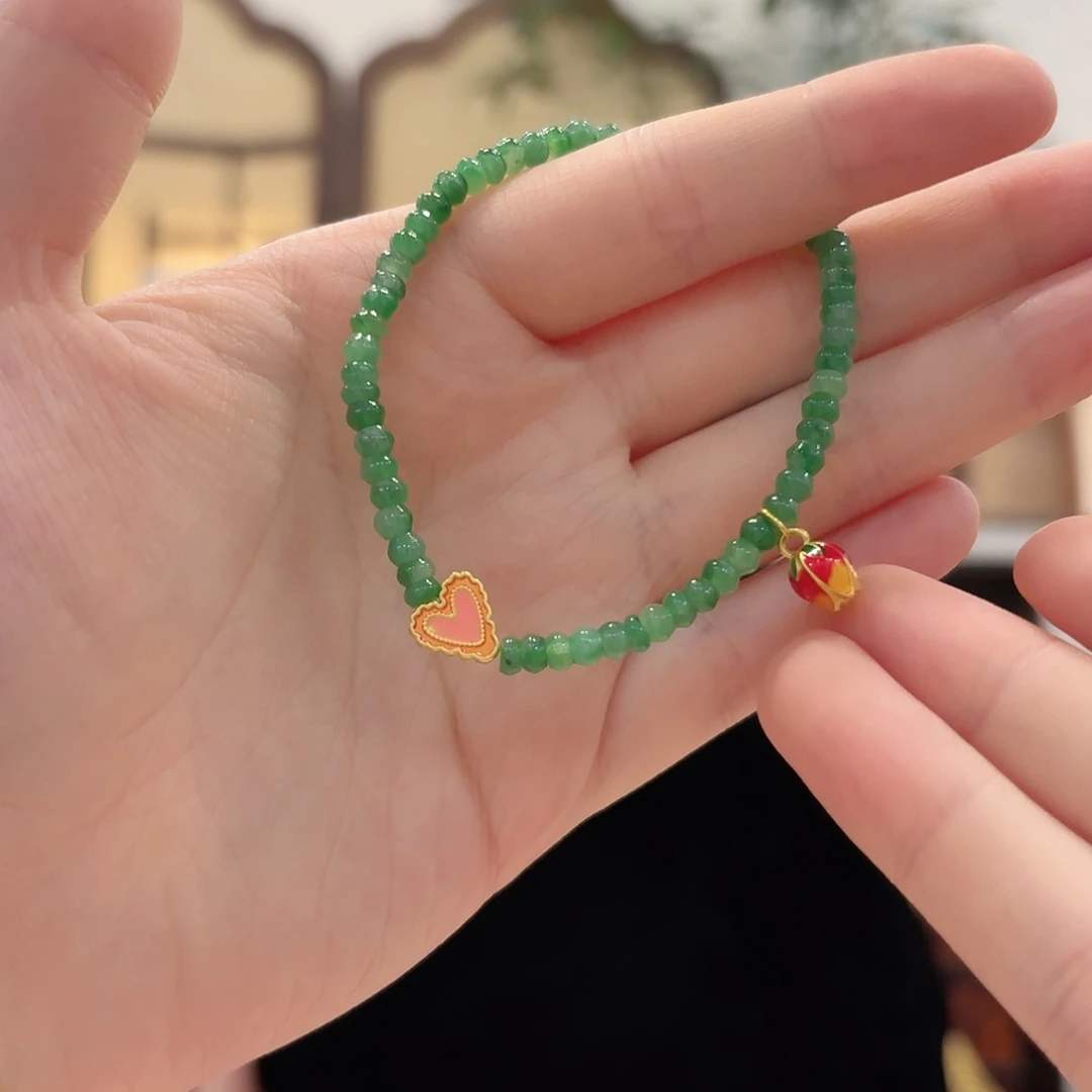 翡翠未镶嵌手串手串