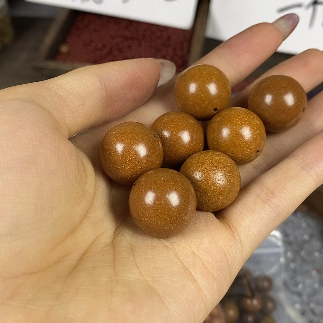 泥塑1.8木樨桂花香瑕疵珠90g