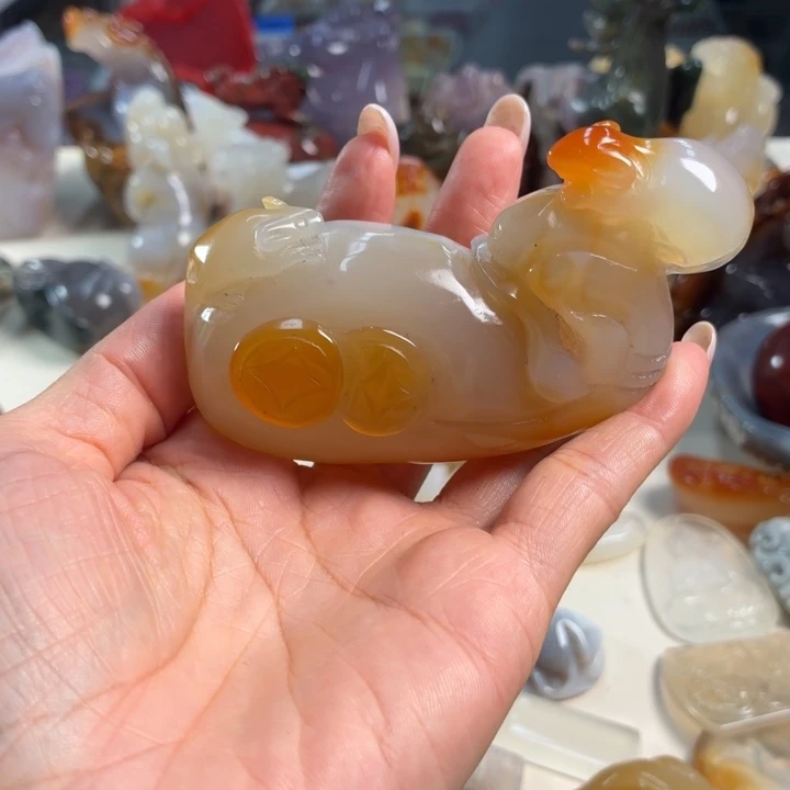 未镶嵌颈饰玛瑙/玉髓