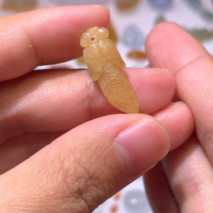 未镶嵌定制翡翠玉米