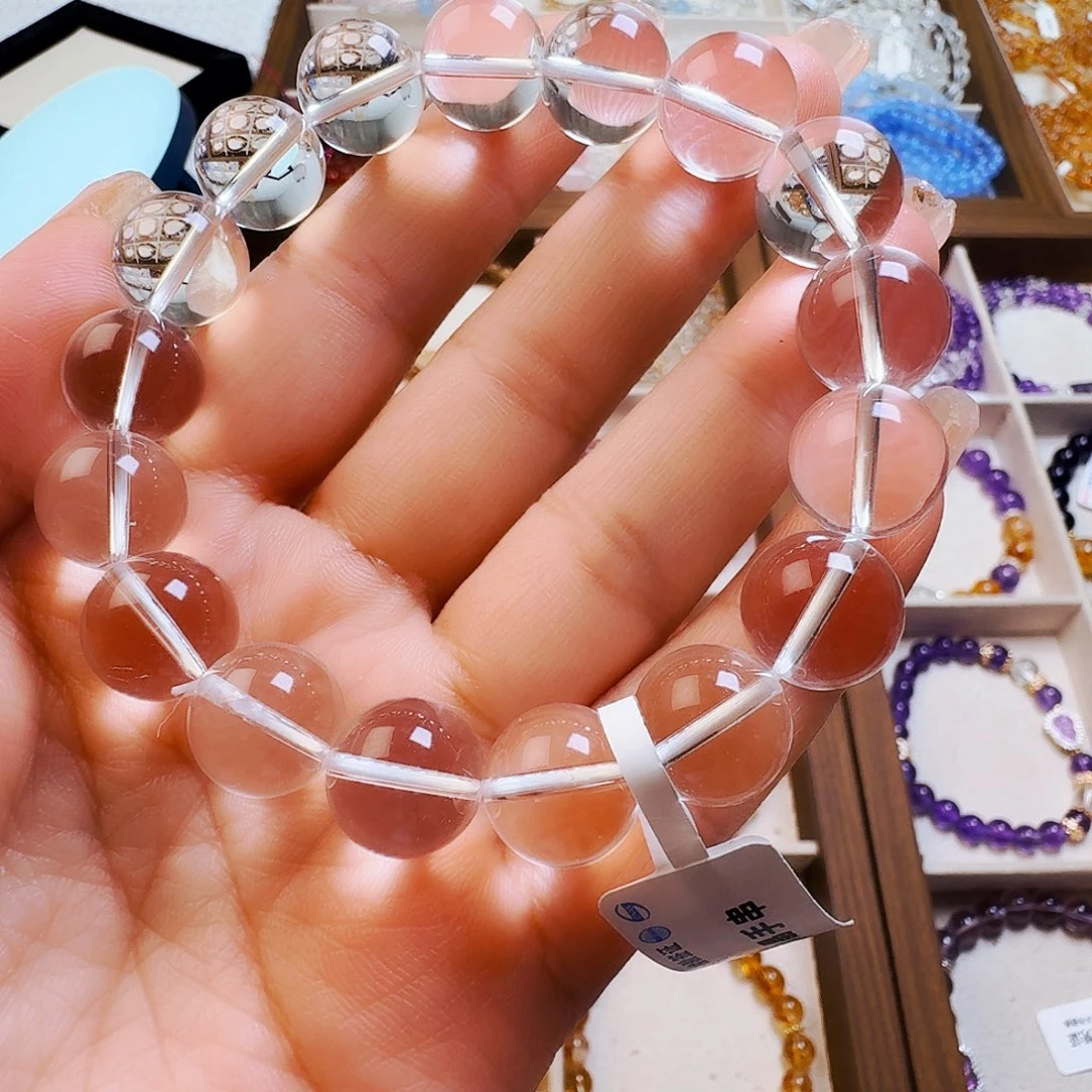 未镶嵌手链水晶白水晶