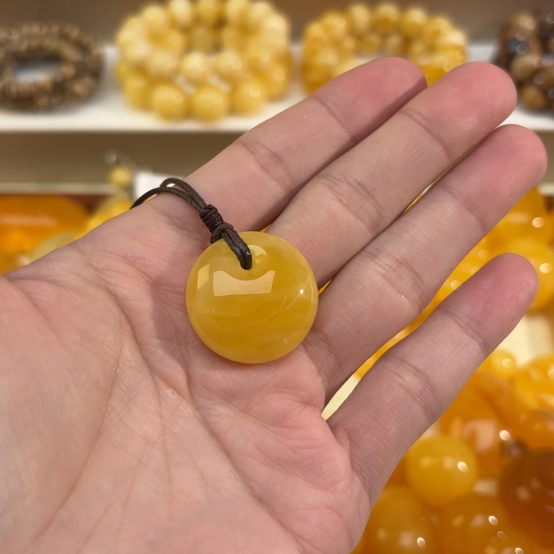 琥珀未镶嵌裸石琥珀蜜蜡