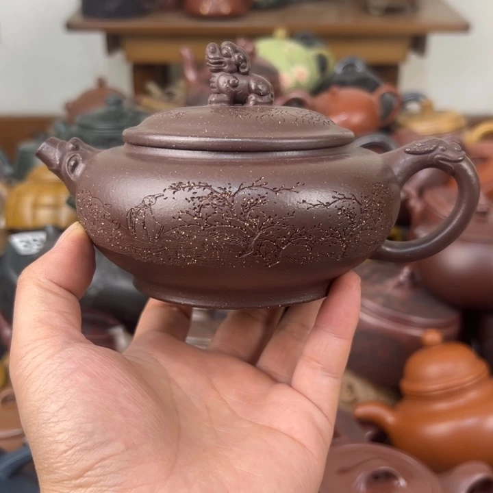 茶壶紫砂紫砂壶微瑕