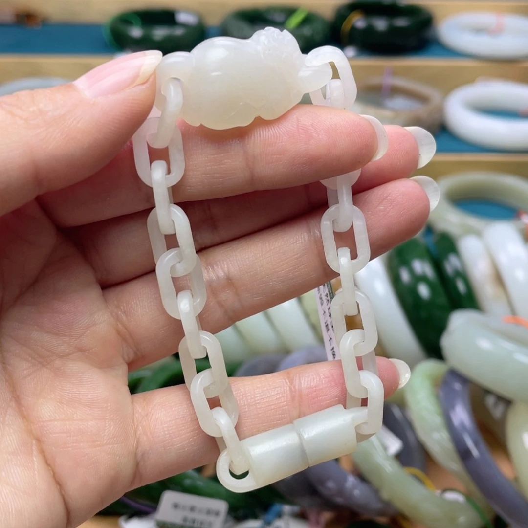 未镶嵌手链和田玉