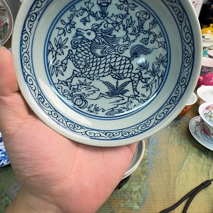 摆件景德镇陶瓷老厂瓷56