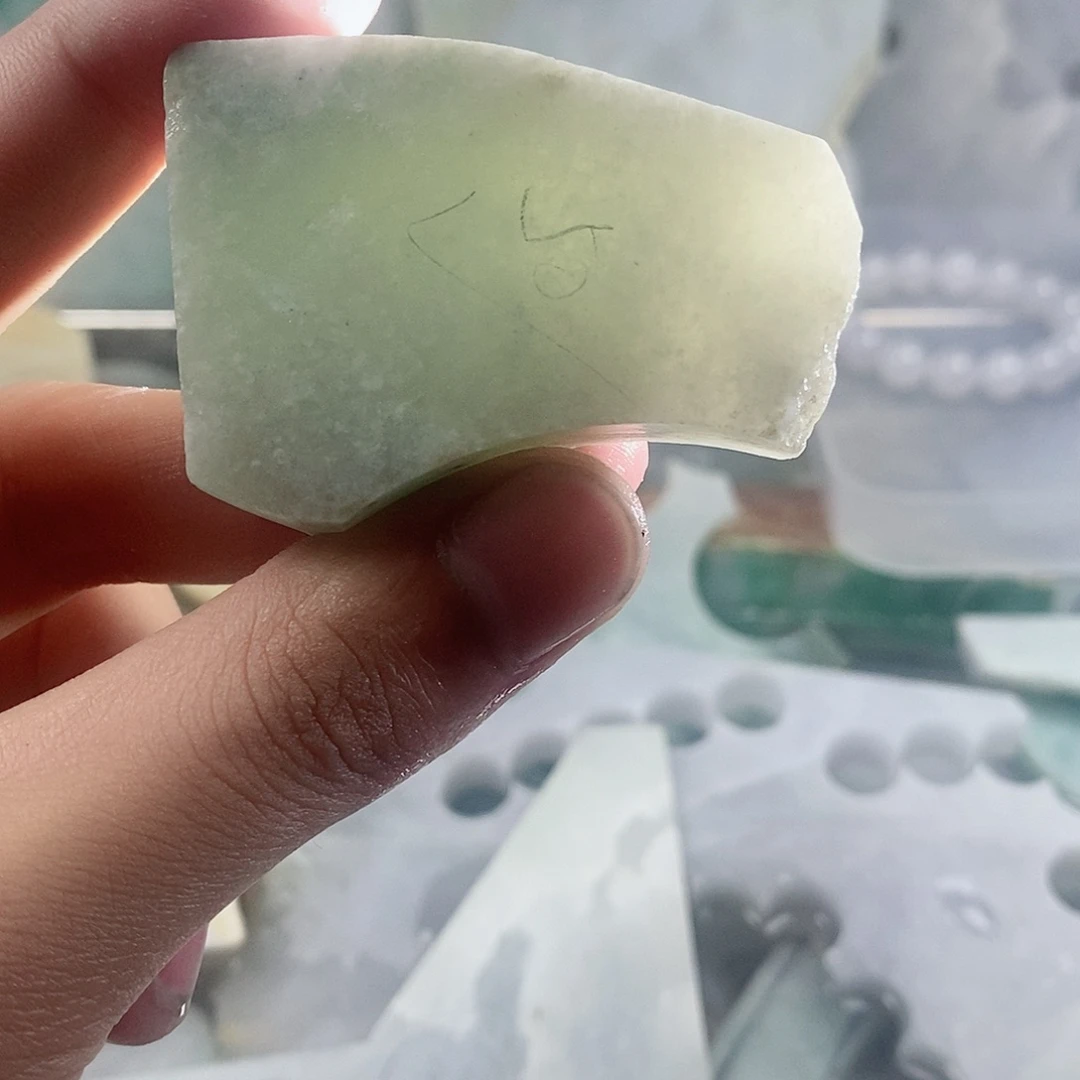 翡翠散珠天然缅甸翡翠a货45