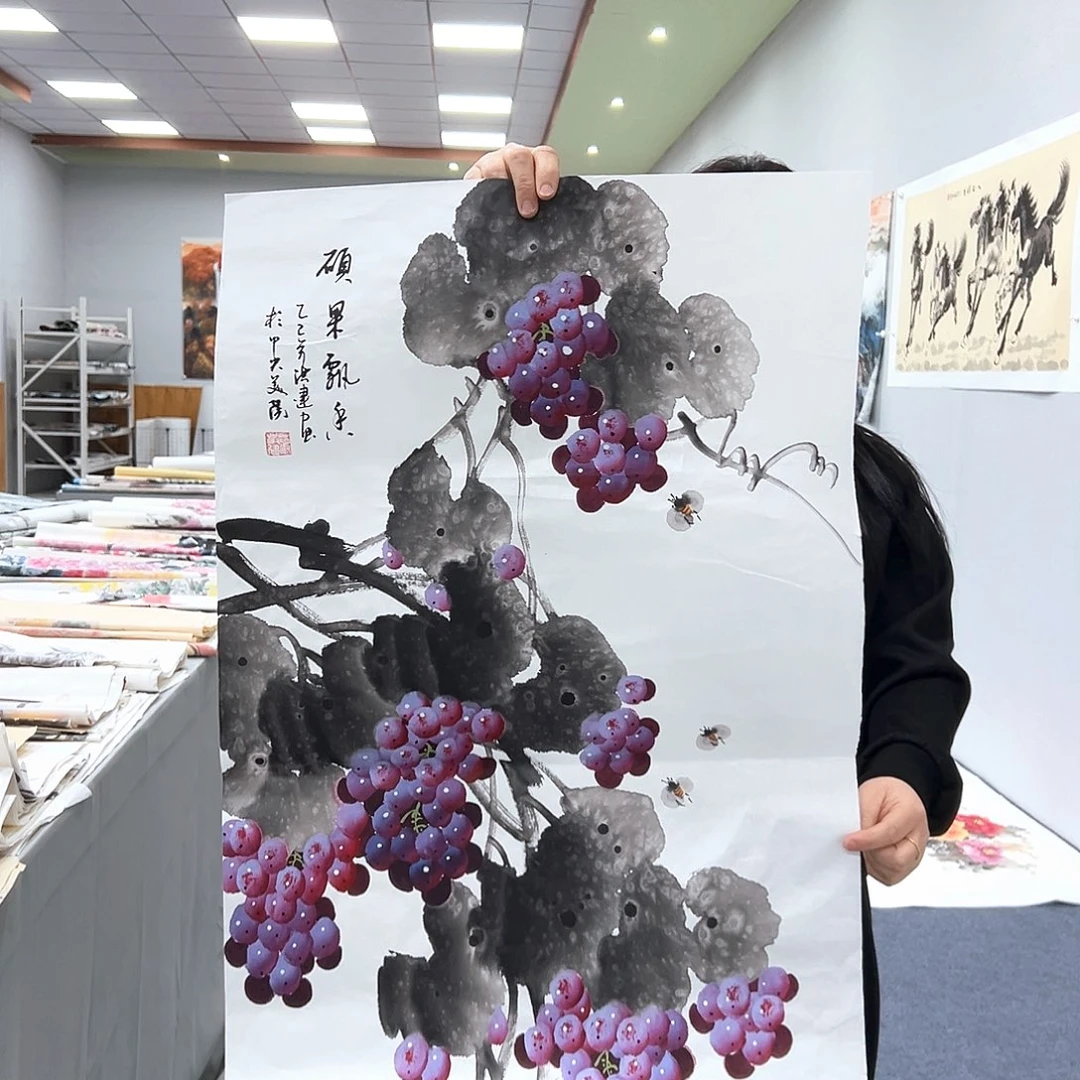 国画纯手绘字画作品