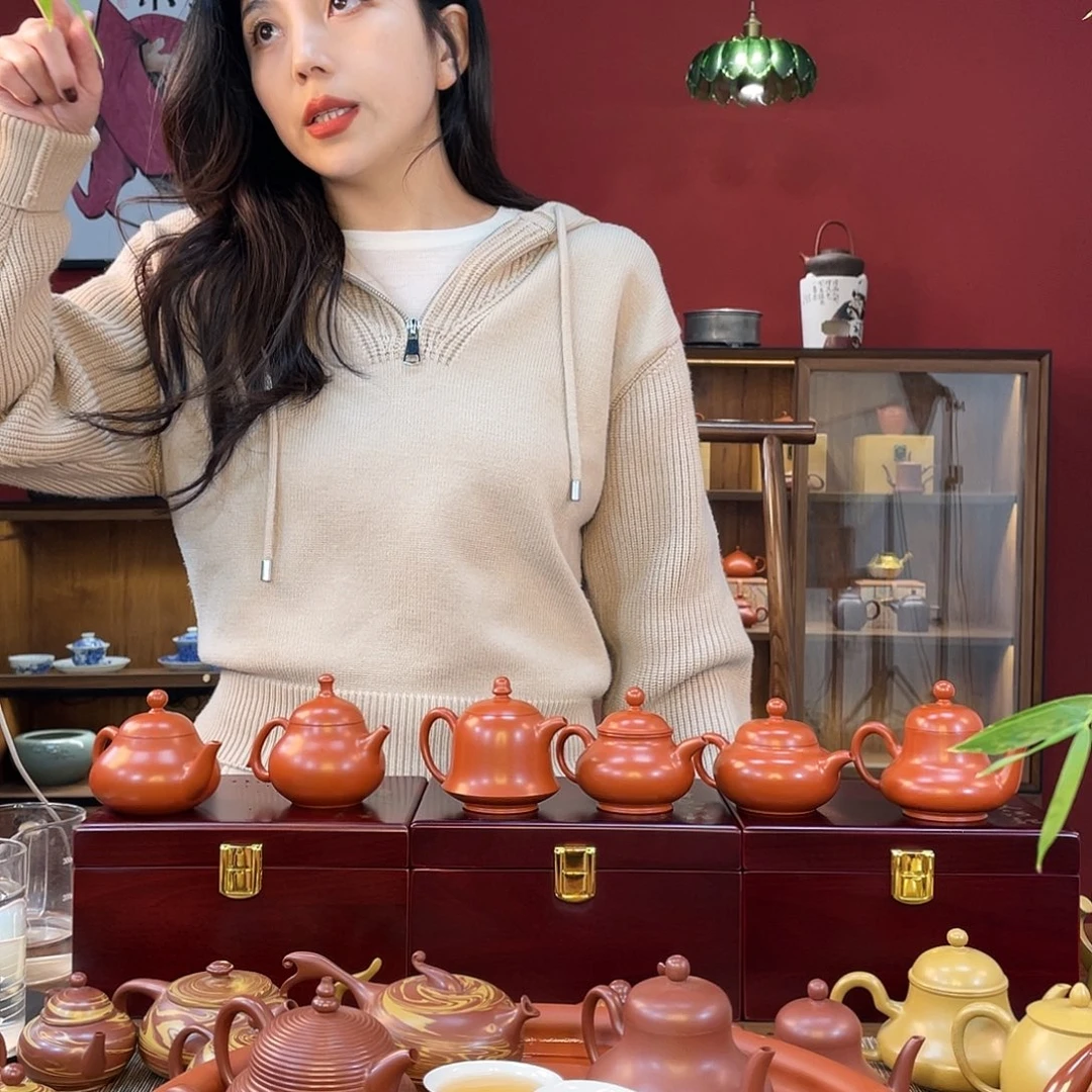 紫砂茶壶雙*……………….