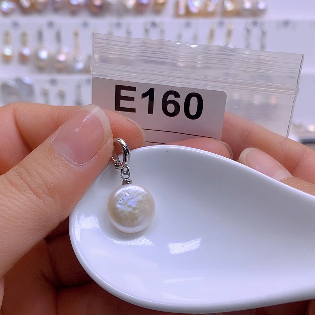 淡水珍珠颈饰银S925镶嵌