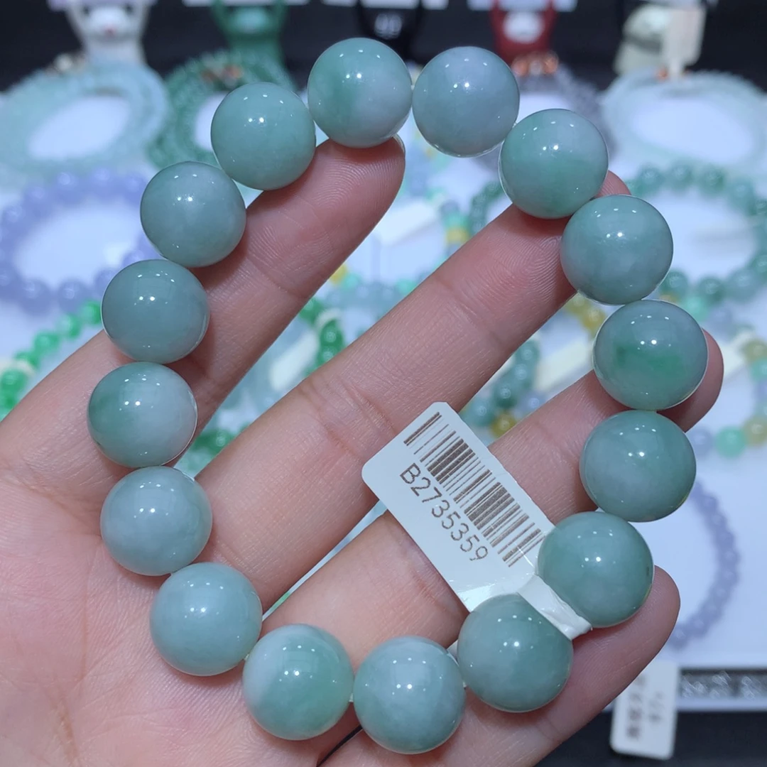 翡翠未镶嵌手串天然