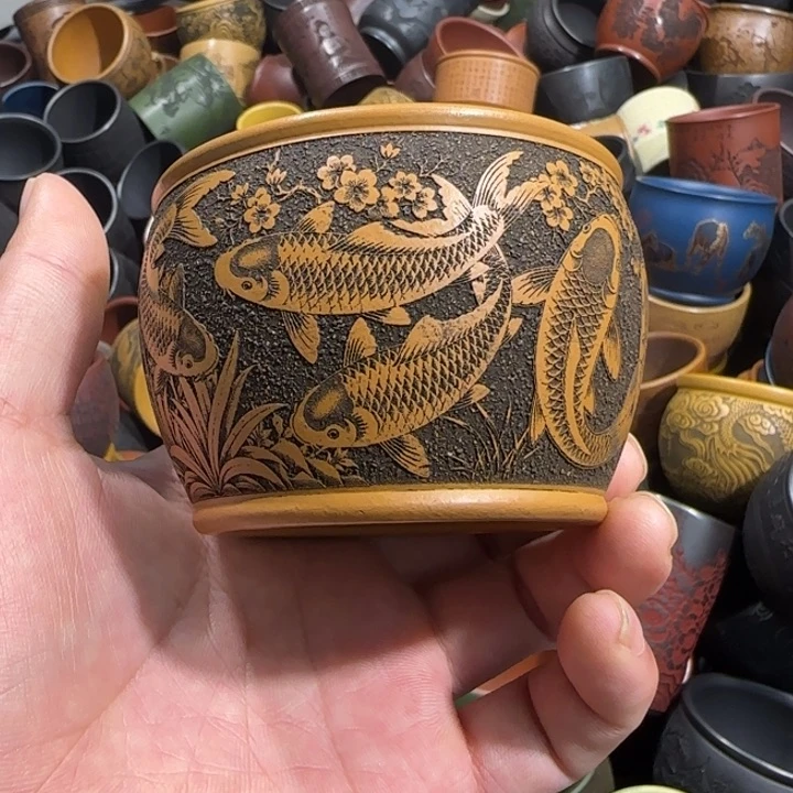 茶杯紫砂全手工制作工艺