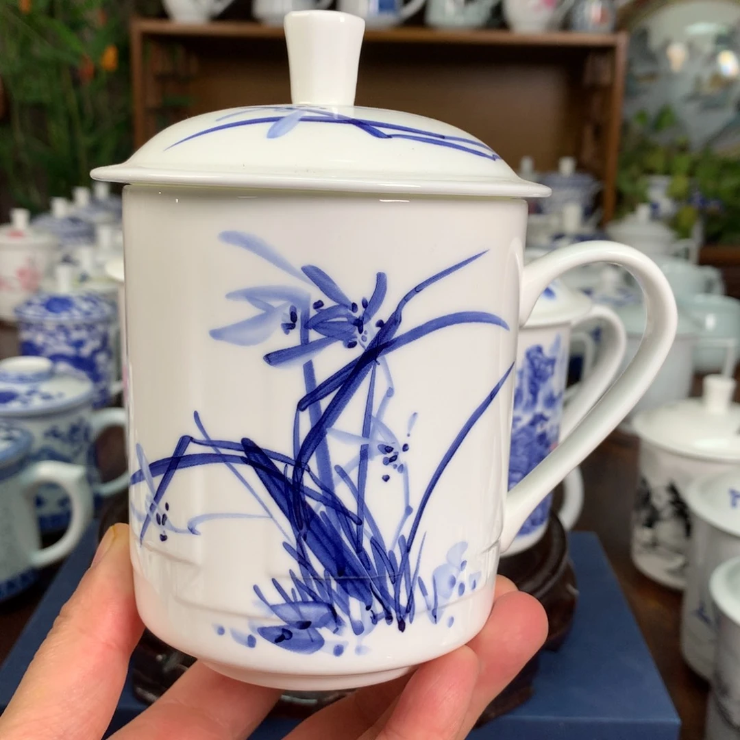 景德镇陶瓷高温陶瓷办公杯