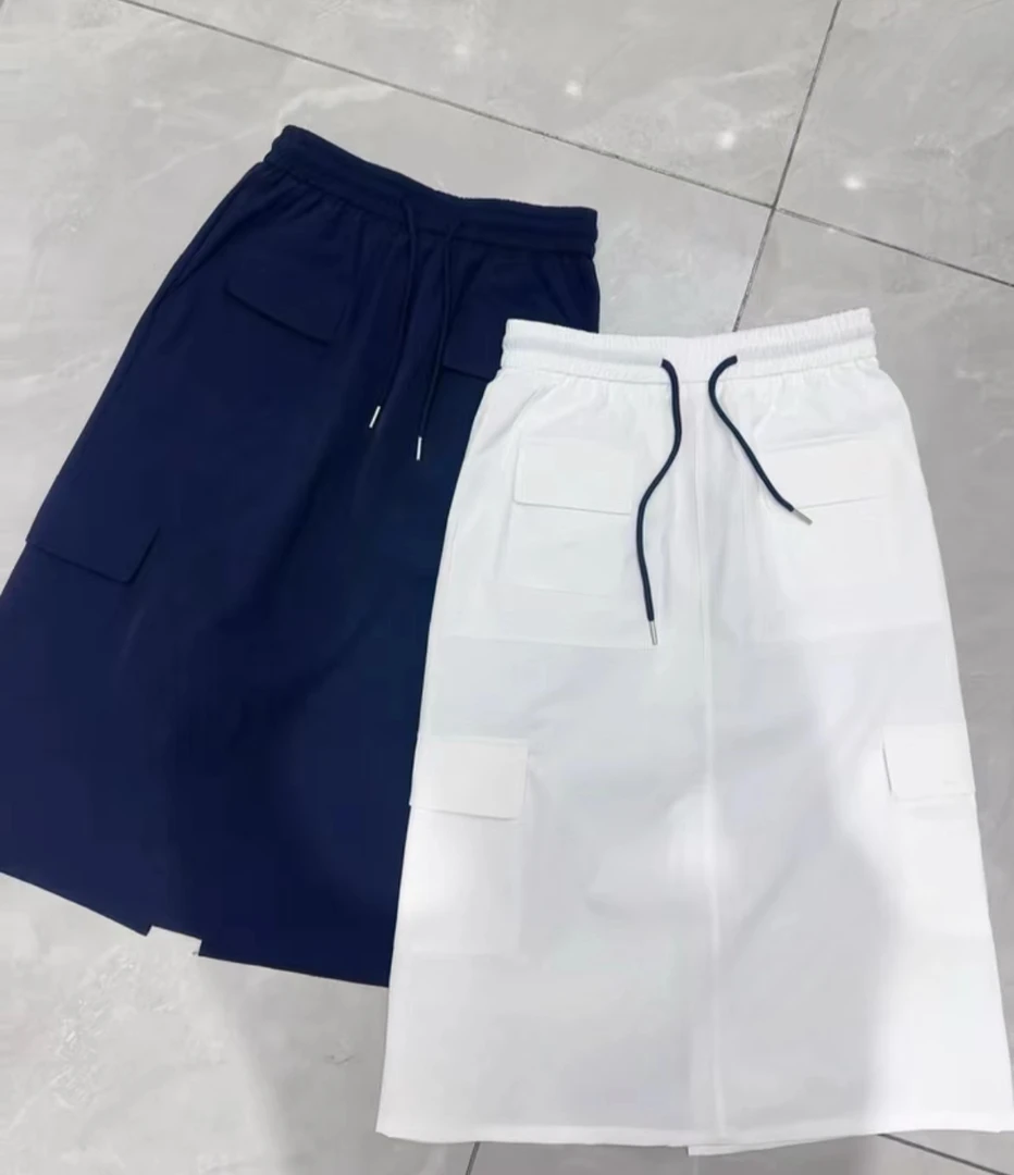 大口袋遮肉显瘦工装半裙（63）