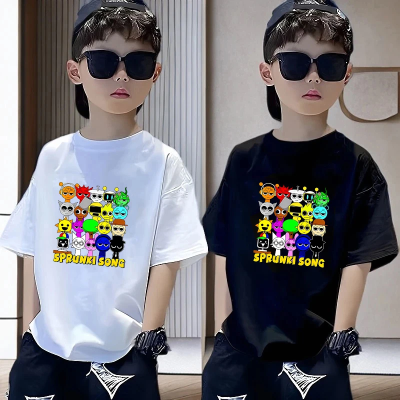 男童短袖上衣t恤印花圆领休闲帅气男童纯棉短袖T恤韩版夏季上衣潮