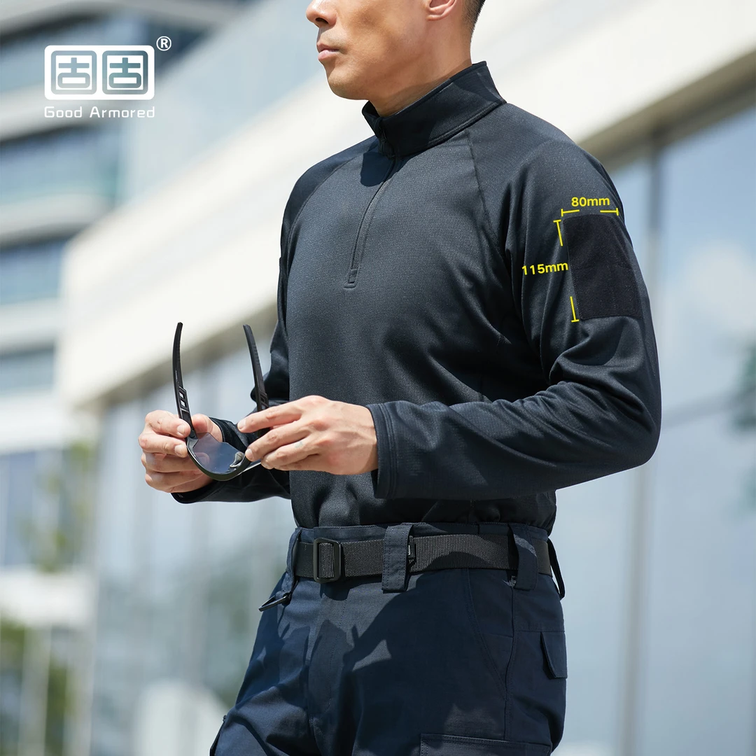 战绒2.1暖绒秋冬防风格绒有型贴身保暖立领蛙服男轻暖长袖上衣