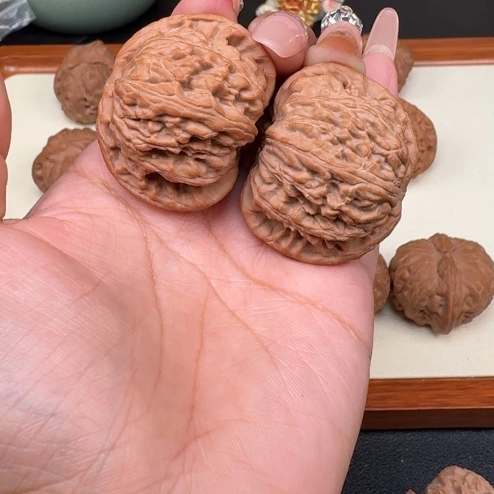 把件文玩核桃F*全品白狮子41