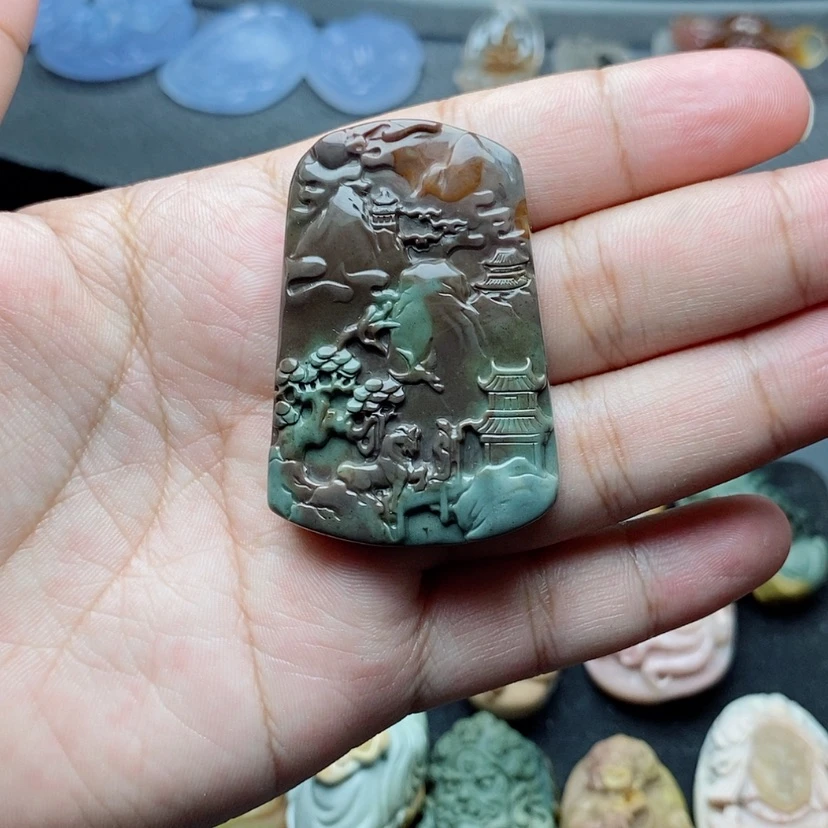 【闪购商品】未镶嵌定制石英质玉吊坠